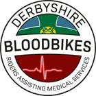 Derbyshire Blood Bikes Logo
